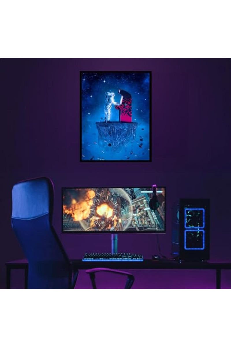 Insire Gaming Posters, Astronaut Poster, Poster for Wall, Gaming Poster, Astronauts Poster, Video Gaming Posters, Poster Gaming - Unframed (11x14”) - Image 4