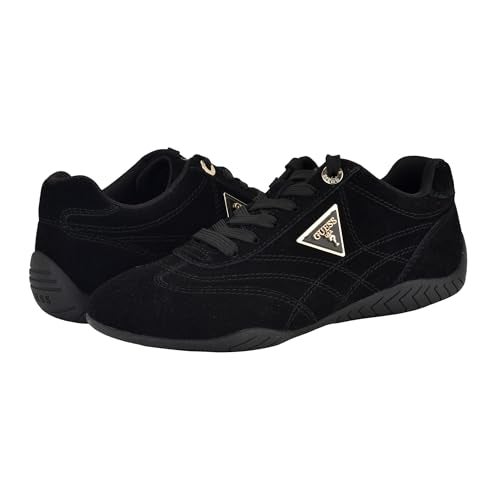 Guess Women's GABIEY Sneaker, Black Suede 001, 7.5 - Image 2