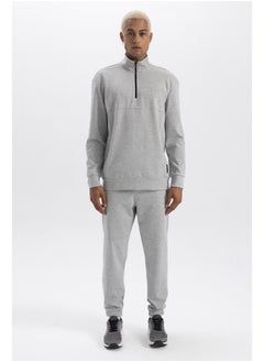 DeFacto Man Standart Fit High Neck Long Sleeve Sweatshirt  - Image 3