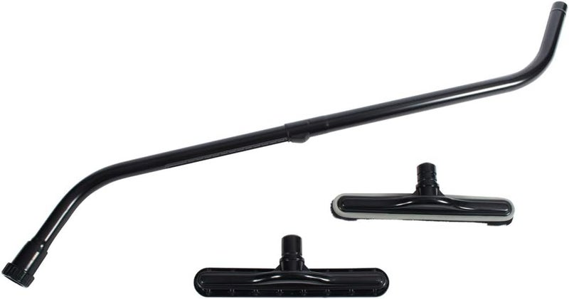 Centec Systems 94830 Commercial Cleaning Kit with Telescopic Aluminum S-Wand and Vacuum Tools, 14-Inch, Black - Image 1