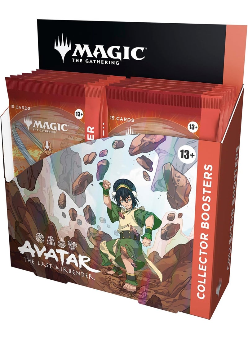 Magic The Gathering - Avatar: The Last Airbender Collector Booster Box – 12 Packs, Sealed