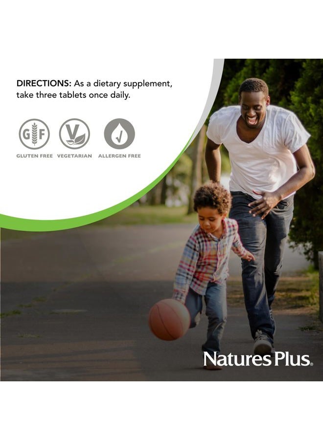 Nature's Plus Natures Plus Source of Life Gold Chewables - 90 Vegetarian Tablets - Tropical Fruit Flavor - Whole Food Multivitamin Supplement - Gluten Free - 30 Servings - Image 5