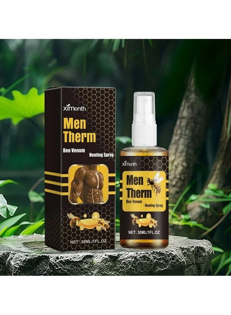 ximonth Men Bee Venom, Bee Venom Gynecomastia Heating Oil, Men Bee Venom Oil (1Pcs) - Image 4