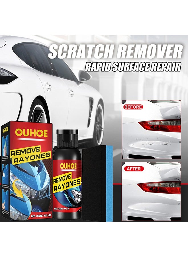 Remove Rayones, Car Scratch Repair Nano Spray, Car Scratch Removal Spray, Paint Restorer Spray, Scratch and Swirl Remover, Ceram Coat Car Paint Sealant, Magic Scratch Remover for Cars, with Sponge 30ml - pzsku/ZF9F333A149416C4DCEC8Z/45/_/1729761135/d6ea2b21-b187-479f-9769-ae60a49b7bfc