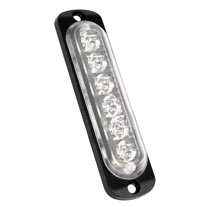 GZ5CG 12V 24V LED White Light Thin 6LEDs Waterproof for UTV Truck RV Dome Step Under Dash Truck Bed Trunk Boat Interior 1 Pc - Image 3
