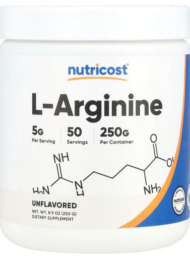 L-Arginine Unflavored 8.9 oz (250 g)