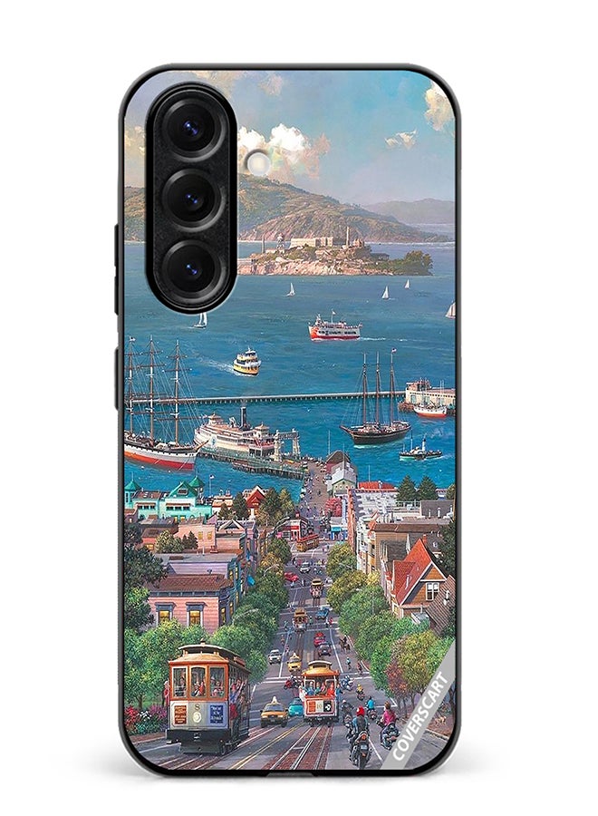 VR CREATIVE Protective Case Cover For Samsung Galaxy S25 Plus Park West Gallery Design Multicolour