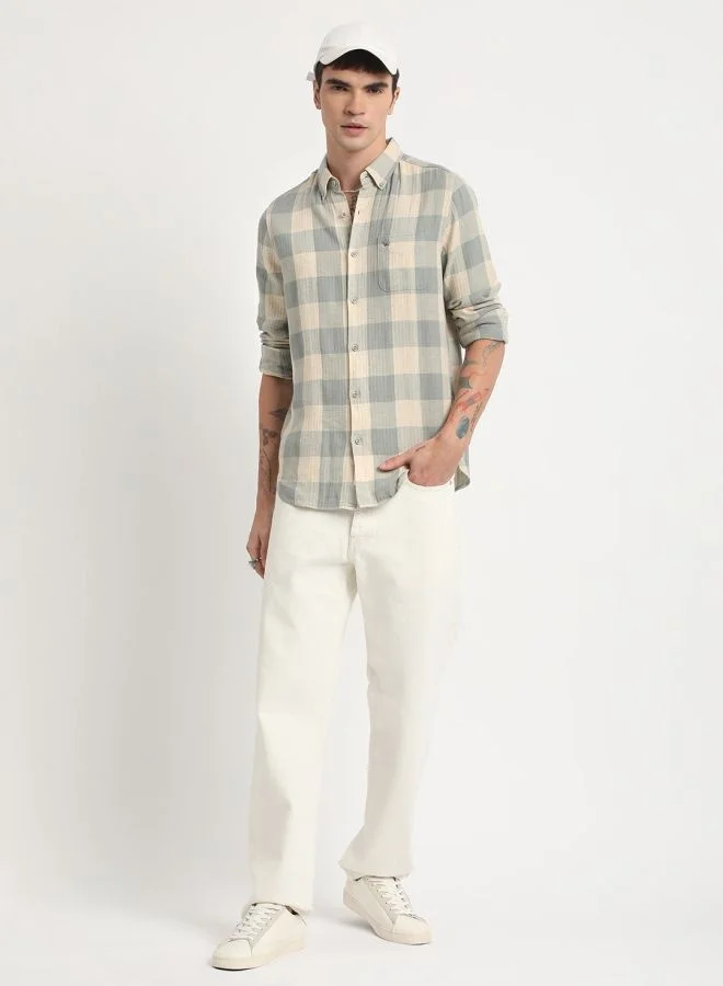 THE BEAR HOUSE Men's Shirt for Casual and Formal Wear | Classic Button-Down Style for Office, Daily Use, Travel, Events & All-Season Outfits | Versatile & Stylish Wardrobe Essential for Every Occasion