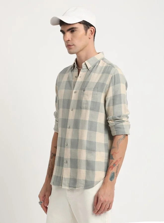 THE BEAR HOUSE Men's Shirt for Casual and Formal Wear | Classic Button-Down Style for Office, Daily Use, Travel, Events & All-Season Outfits | Versatile & Stylish Wardrobe Essential for Every Occasion