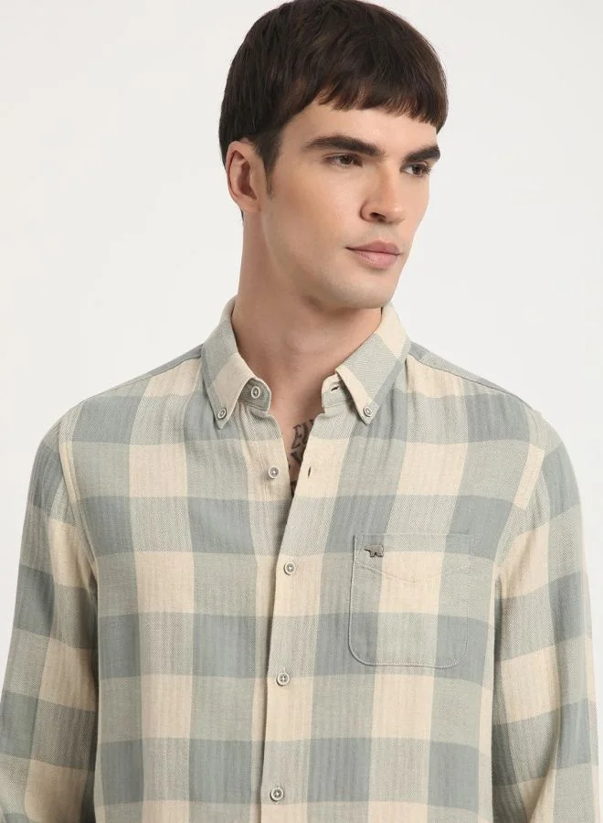 THE BEAR HOUSE Men's Shirt for Casual and Formal Wear | Classic Button-Down Style for Office, Daily Use, Travel, Events & All-Season Outfits | Versatile & Stylish Wardrobe Essential for Every Occasion
