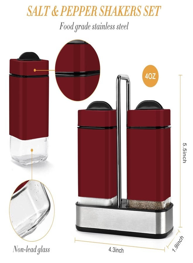 Aelga MF salt and pepper shaker2+1(RED) - Image 3