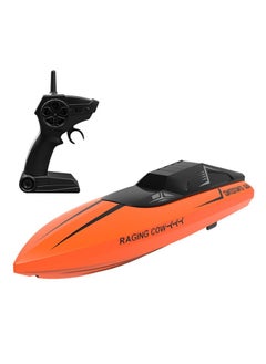 NIBEMINENT Remote control boat wireless electric long-life high-speed 2.4G rechargeable speedboat model water children's mini  - Image 1