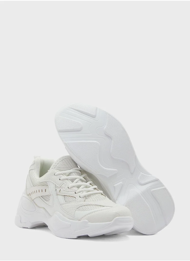 Ginger Tonal Detail Chunky Sneaker