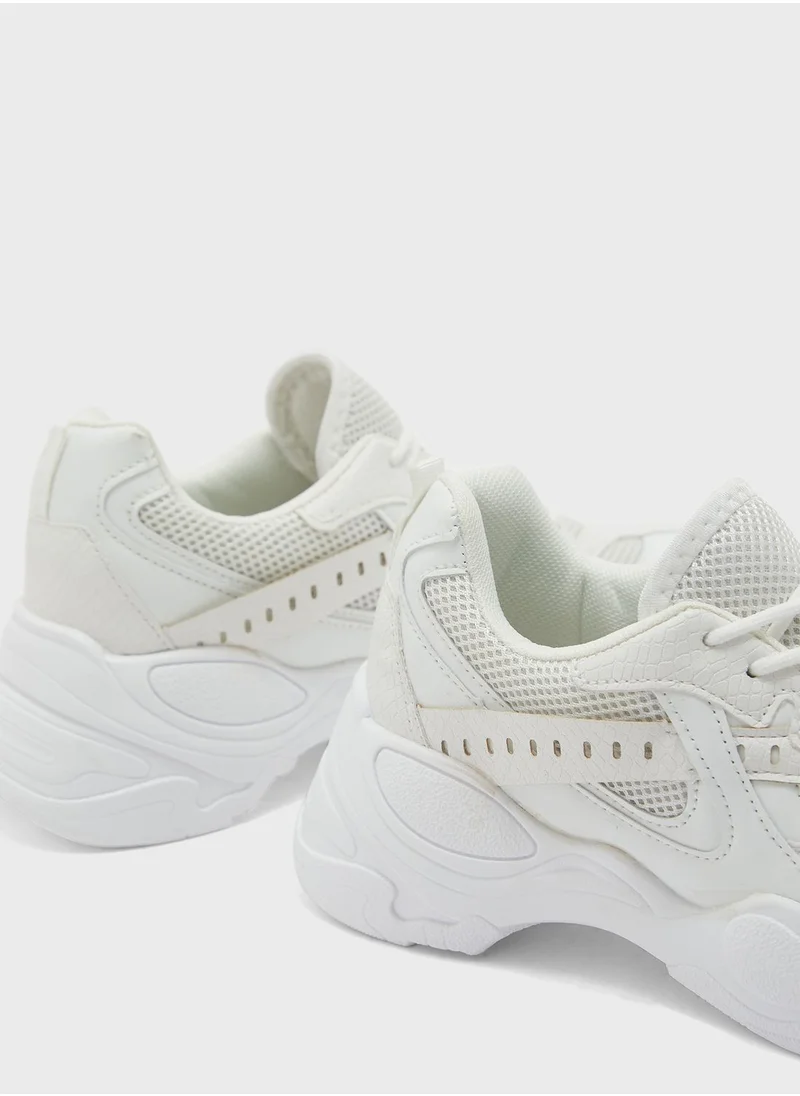 Ginger Tonal Detail Chunky Sneaker