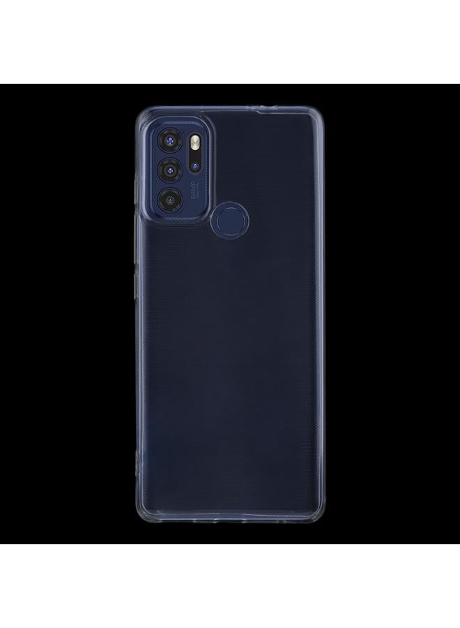 S-TOP Case For Motorola Moto G60S 0.75mm Ultra-thin Transparent TPU Soft Protective Case - Image 2
