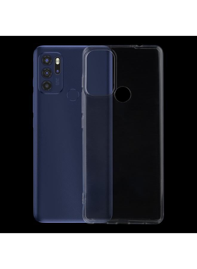 S-TOP Case For Motorola Moto G60S 0.75mm Ultra-thin Transparent TPU Soft Protective Case - Image 1