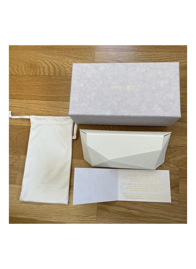 Jimmy Choo Woman OVAL  SUNGLASSES- JC 4003HB - lense size:53mm - PALE GOLD  - Image 4