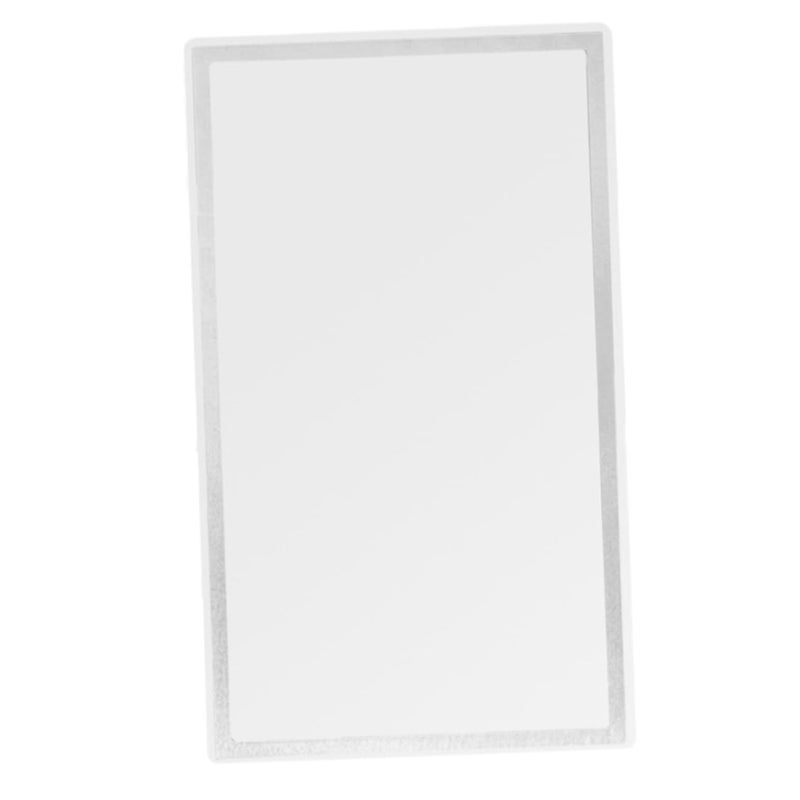 Stainless Steel Car Sun Visor Mirror Auto Cosmetic Vanity Decoration - Image 2