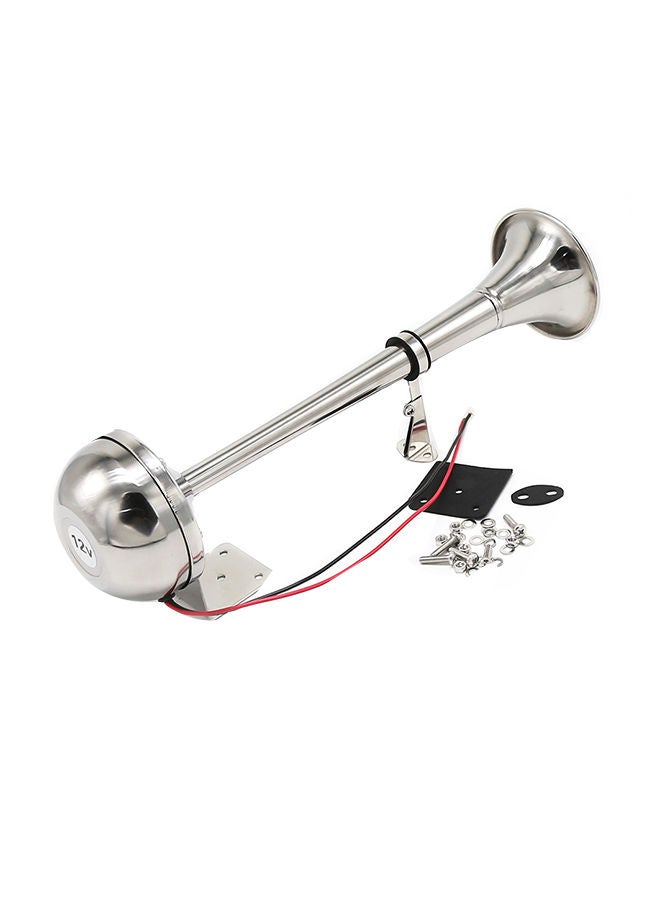 NIBEMINENT Single Trumpet Marine Boat Electric Air Horn  - Image 1