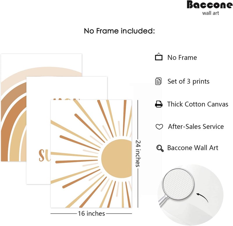 Baccone مجموعة فنون الحائط بوبو للأطفال من باكوني - Image 2