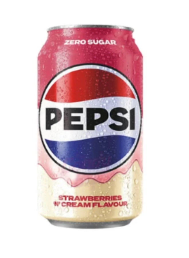 Pepsi Strawberries & Cream Flavor 330ml