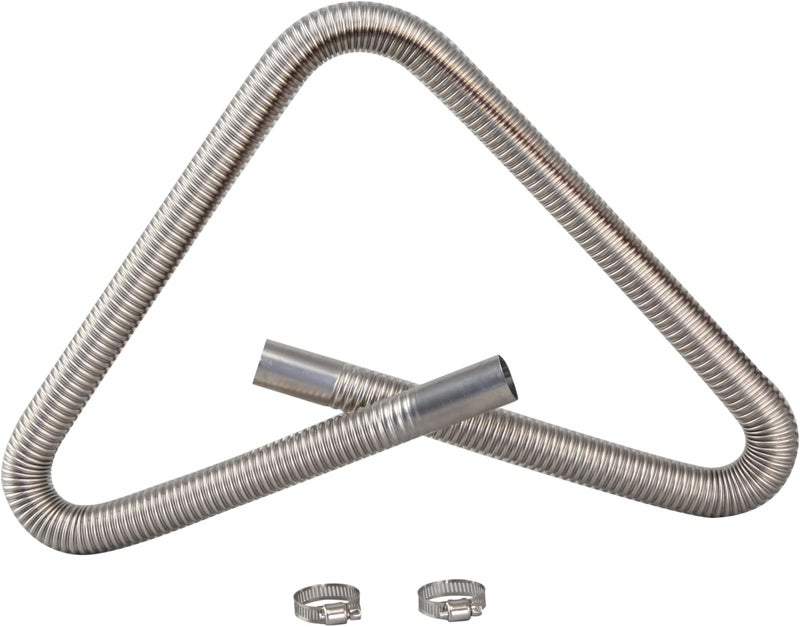 KAABEE Diesel Heater Exhaust Pipe Flexible Exhaust Tubing 1" Inner Diameter (118INCH 300CM) - Image 5