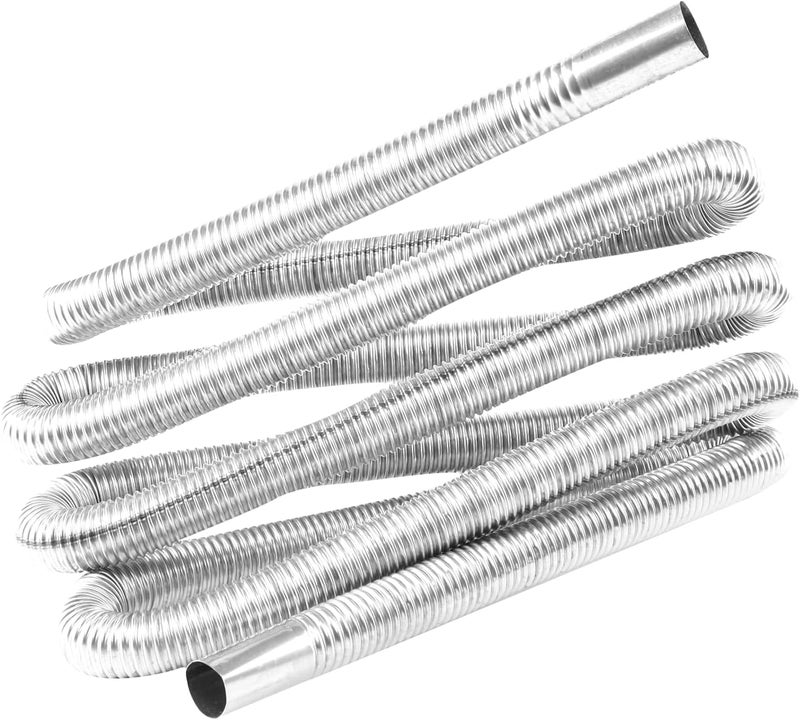 KAABEE Diesel Heater Exhaust Pipe Flexible Exhaust Tubing 1" Inner Diameter (118INCH 300CM) - Image 1