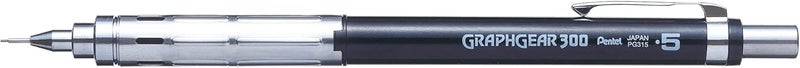 Pentel GraphGear 300 Mechanical Pencil 0.5mm Black Pack of 12