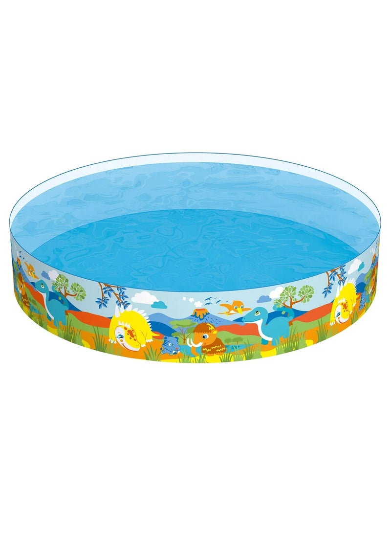 Bestway 55001-Round Swimming Pool for Kids 244x46CM, Fun Dinosaur  - Image 5