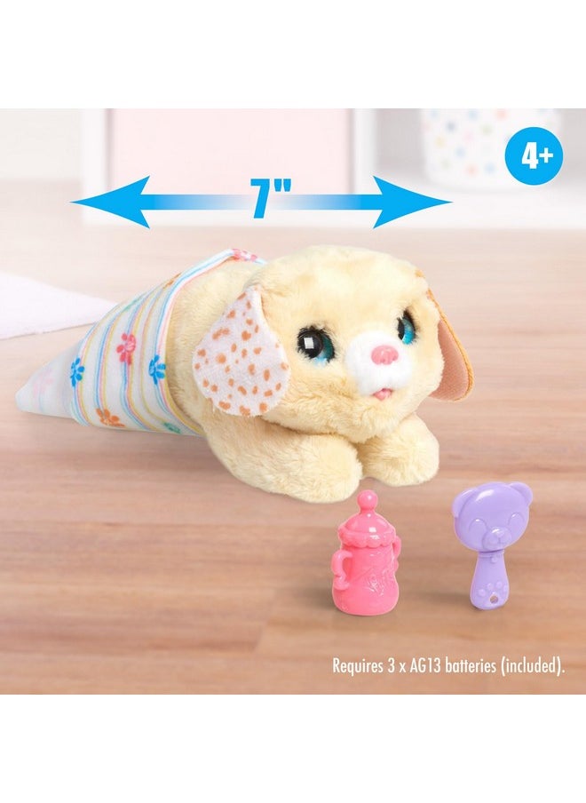 Just Play - Furreal Newborns Puppy Interactive Pet, Small Plush Puppy With Sounds And Motion, Kids Toys For Ages 4 Up - Image 1