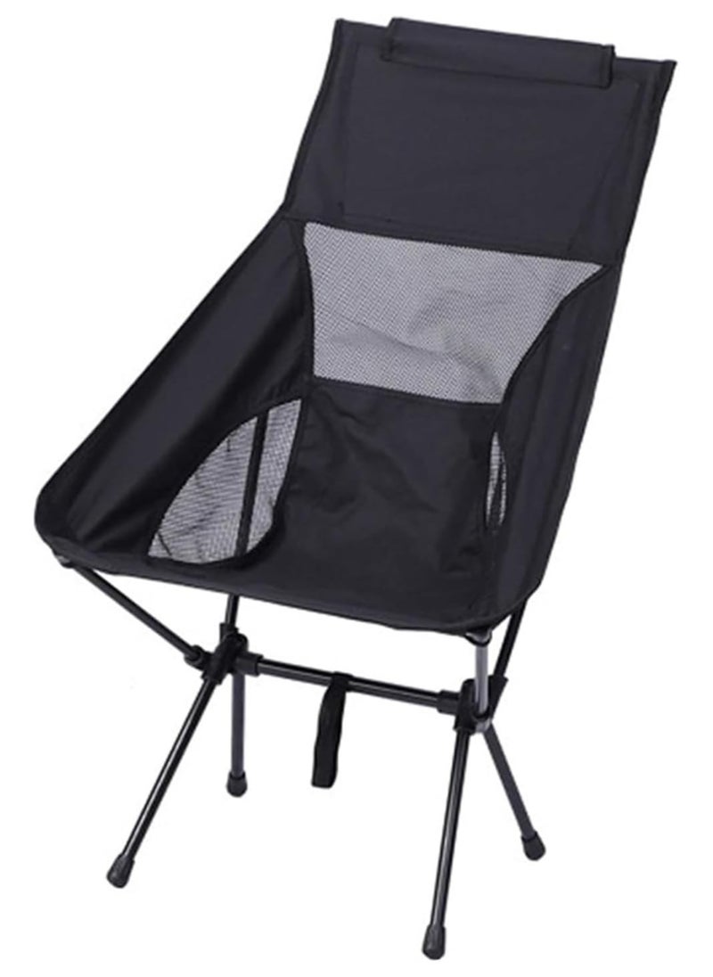 AUTOYSUR Camping Chairs Folding Outdoor Portable Camping Chair Compact Size Portable Chair With Storage Bag for Outdoor Camping,Travel,Beach,Picnic,Festival,Hiking, Backpacking BBQ (Large)  - Image 1