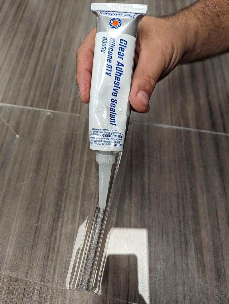 Permatex لاصق سيليكوني شفاف من بيرماتكس - 3 أونصات - Image 5