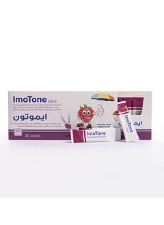 LIFE SOURCES Imotone Strawberry Flovour Dietary Supplement Stick 30-Pieces Set  - Image 5
