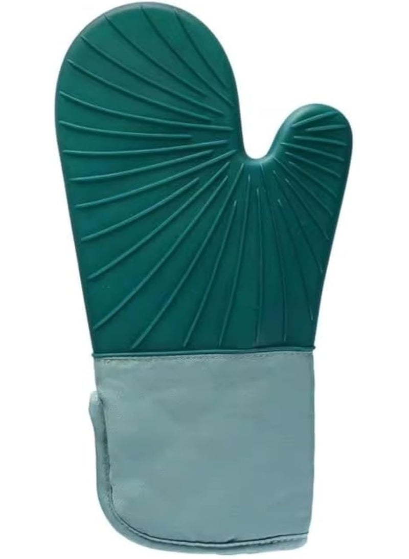 Heat-Resistant Silicone Oven Mitt – Safe Protection for Cooking & Baking - Image 1