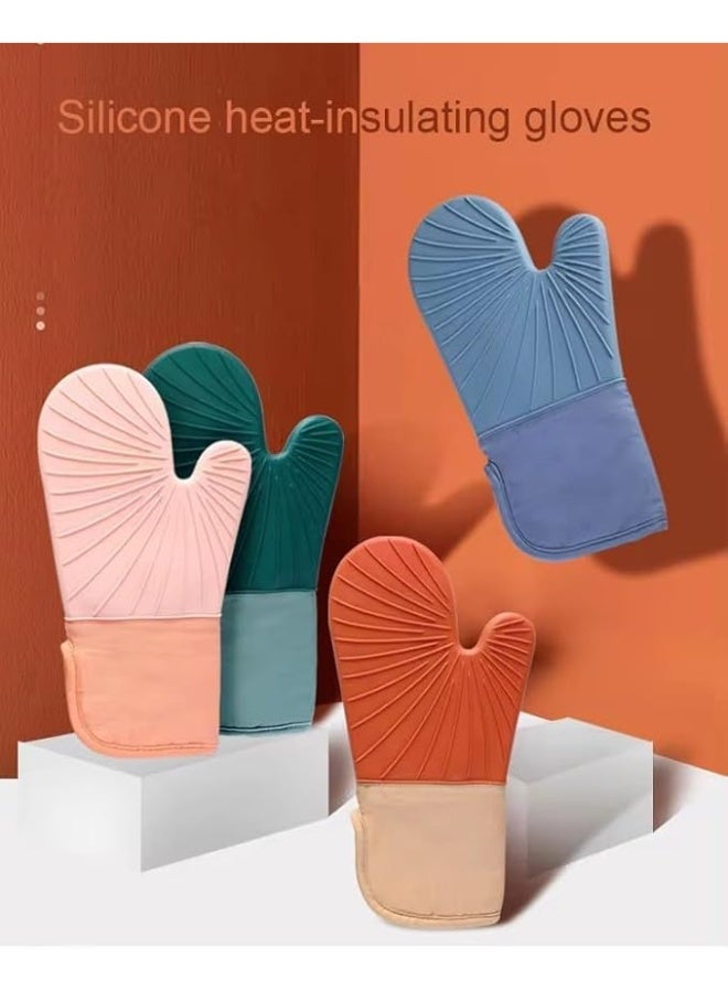 Heat-Resistant Silicone Oven Mitt – Safe Protection for Cooking & Baking - Image 2
