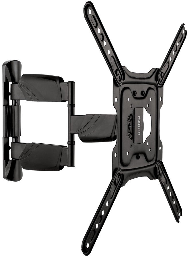Mount-It! UL Certified Full Motion TV Wall Mount for Most 32-55 Inch Flat Screen TVs, Articulating TV Bracket Max VESA 400x400, Holds up to 308 lbs, Swivel and Tilt Bracket for 32, 42, 55 inch - Image 1