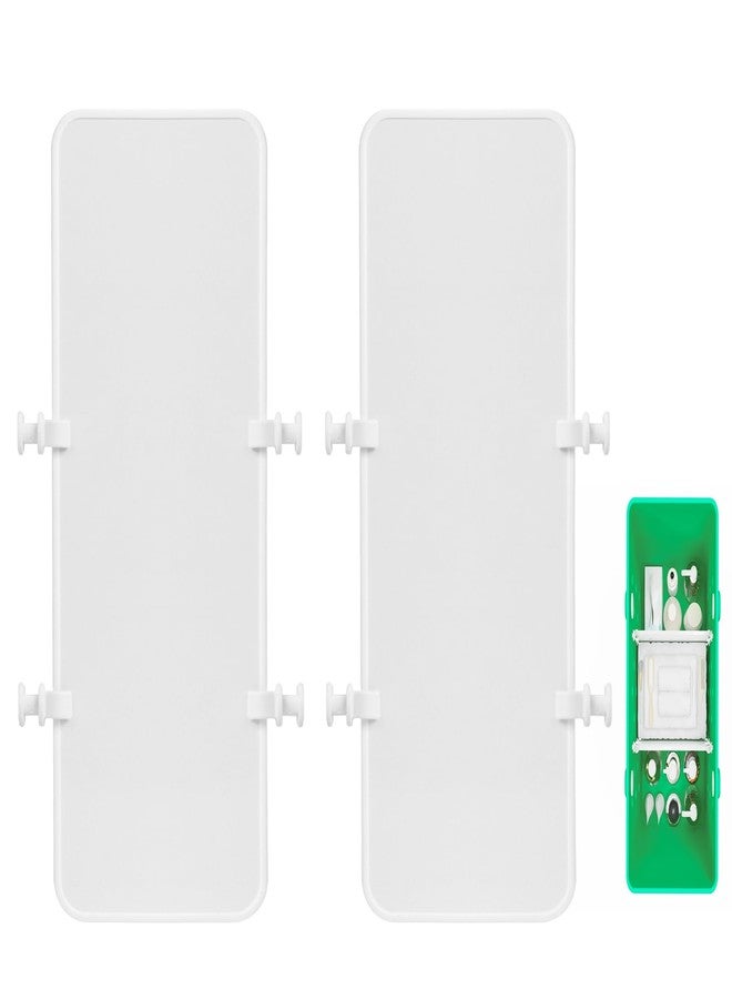 DGLOZE 2PCS Divider Tray for Bogg Bag Accessories - Removable Organizer Inserts with 4 Fastening Buttons - Beach Accessories Compatible with Bogg Bag Original Medium - Image 1