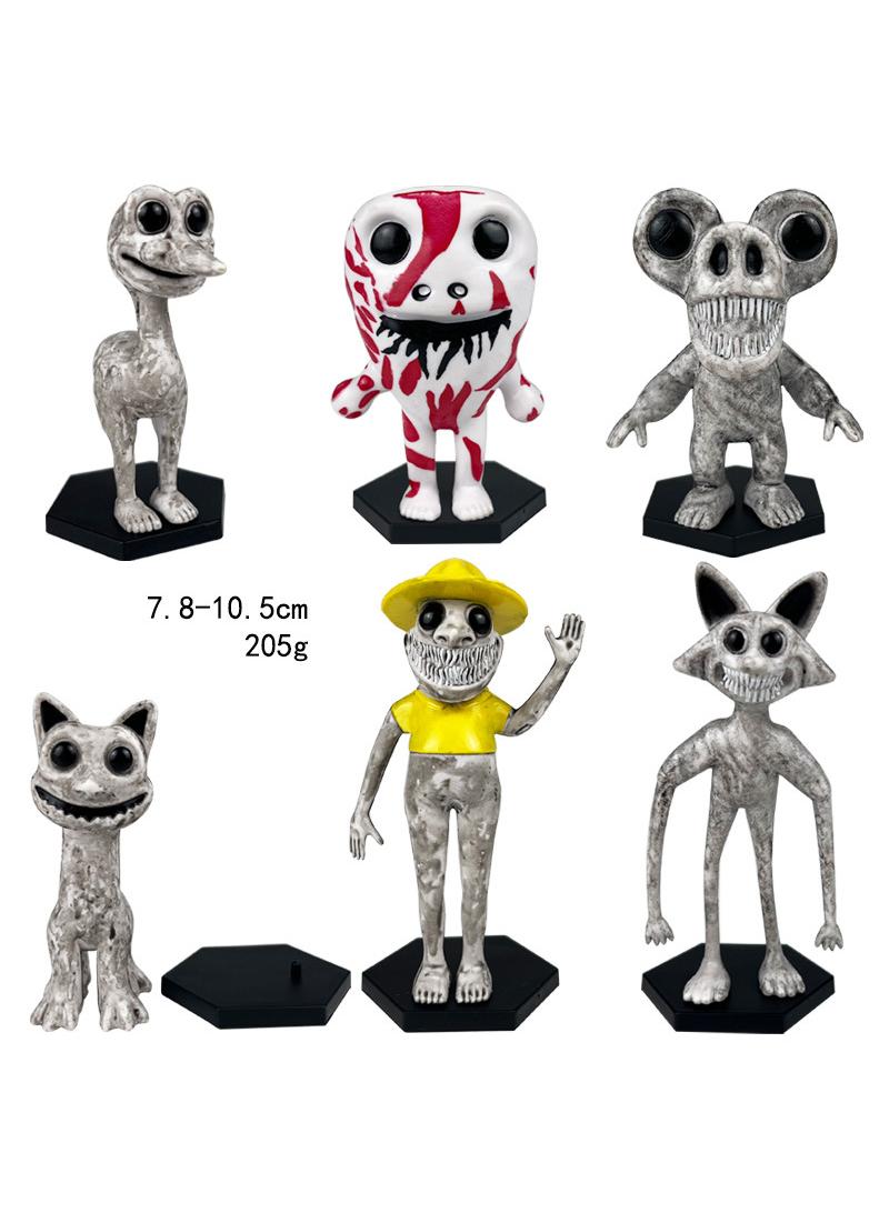 general 6 Pcs Zoonomaly Toys Set Ideas Toys Battle Horror Game Model Ideas Toys Gifts for Adult & Kids