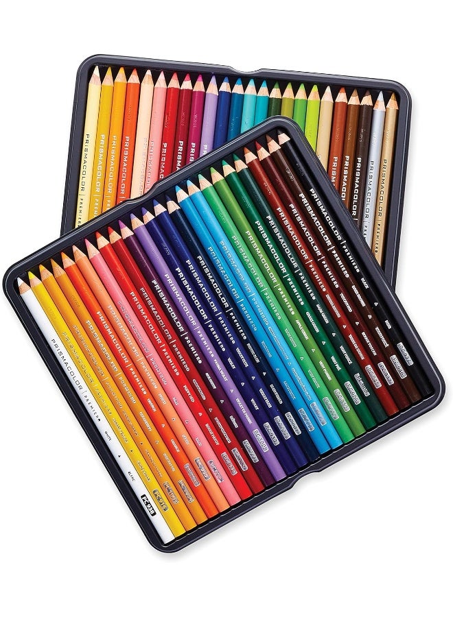 Prismacolor أقلام تلوين بريزماكولور بريمير | مستلزمات فنية للرسم، والتخطيط، وتلوين البالغين | أقلام تلوين ناعمة، 48 قطعة - Image 2