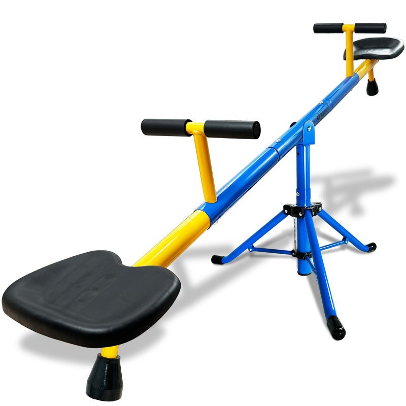 stargo Swivel Teeter Totter Indoor for Toddlers Age 25 360 Seesaw Frame Expands for Kids Outdoors for Ages 4 5 6 7 8 9 10 Outside Toys Playground Equipment