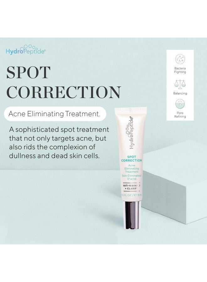 هيدرو بيبتايد علاج حب الشباب وتصحيح البقع ومضاد للتجاعيد وتوضيح 0.5 أونصة - Image 3