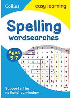Spelling Word Searches Ages 57 Prepare For School With Easy Home Learning Collins Easy Learning K