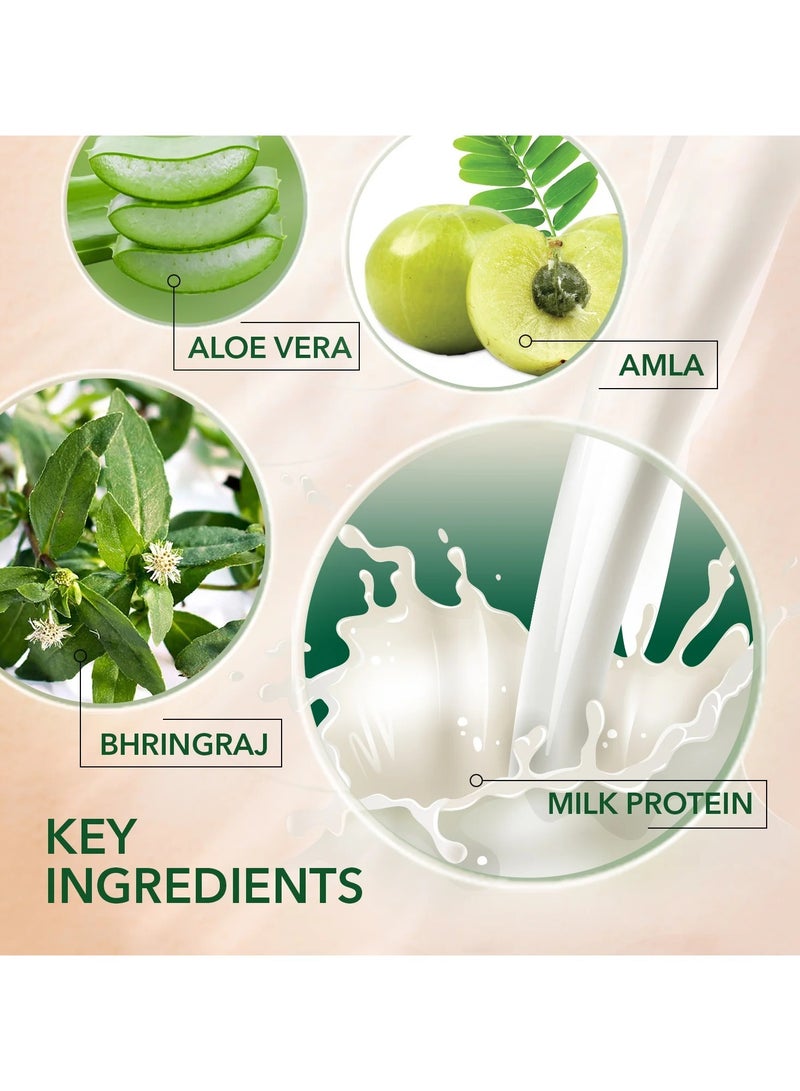 emami Kesh King Damage Repair Shampoo With Milk Protein 200ml - Image 3