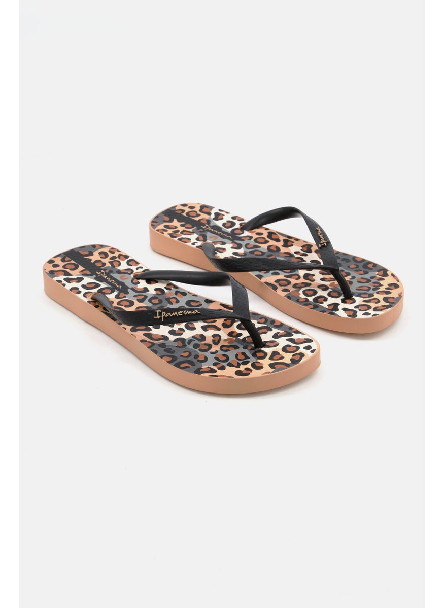 Kids Girl Printed Flip Flops, Brown - pzsku/ZF9F572421525EE2E6E99Z/45/_/1737641797/be5a4aac-82e6-4046-96c9-8a70ef6701bb