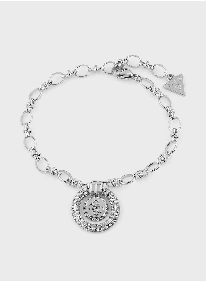GUESS Round Detailed Chain Bracelet  - Image 1