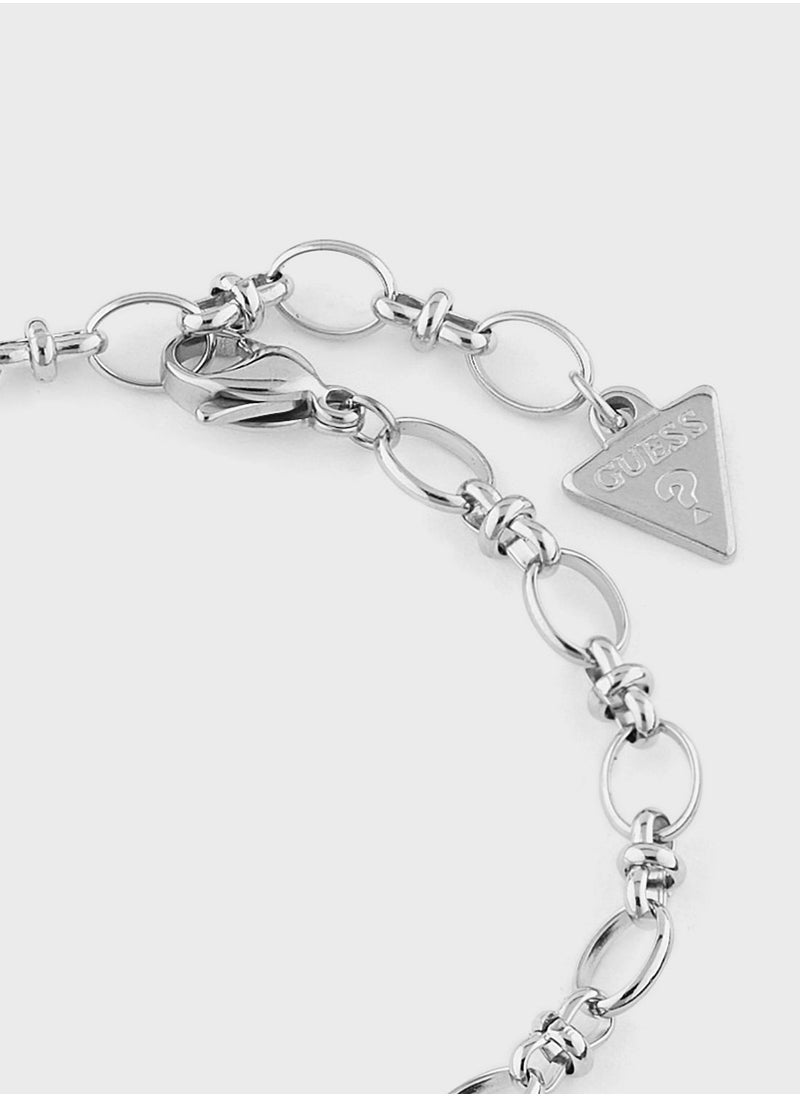 GUESS Round Detailed Chain Bracelet  - Image 3
