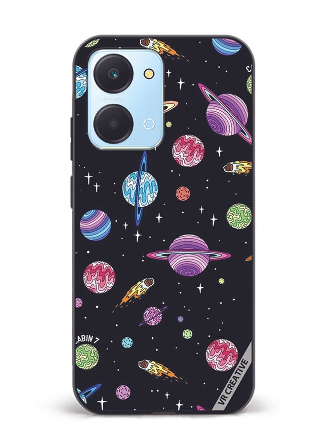 VR CREATIVE Protective Case Cover For Honor Play7T Astronaut Design Multicolour - Image 1