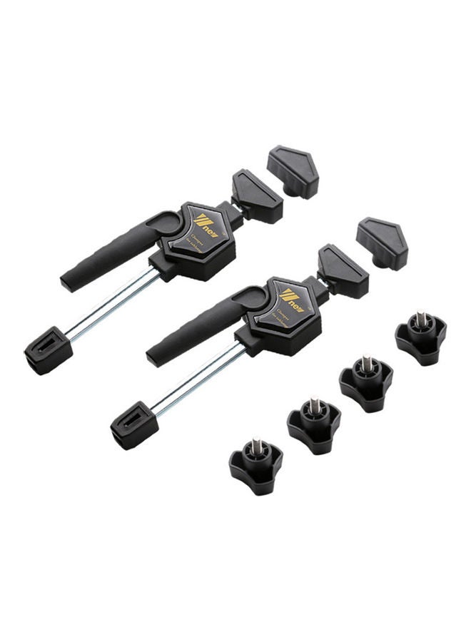 نيبمينينت مجموعة ملقط تثبيت للأشغال الخشبية أسود - Image 1