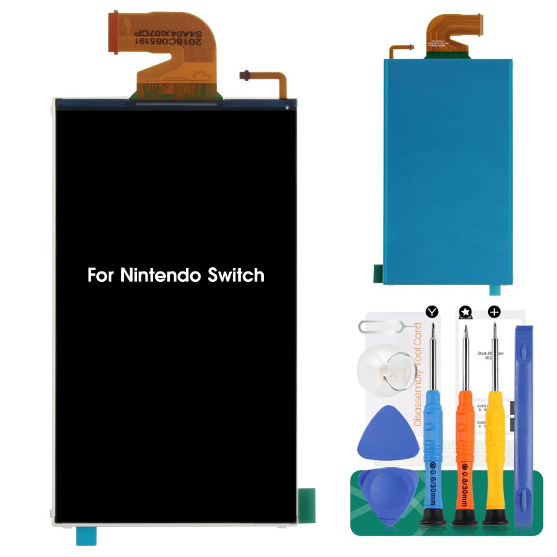 SRJTEK for Nintendo Switch Screen Replacement LCD Display Panel Repair Parts,Include Tempered Glass - Image 2