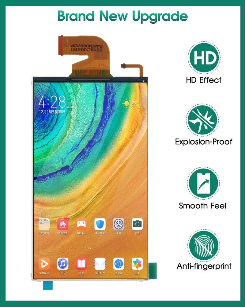 SRJTEK for Nintendo Switch Screen Replacement LCD Display Panel Repair Parts,Include Tempered Glass - Image 4